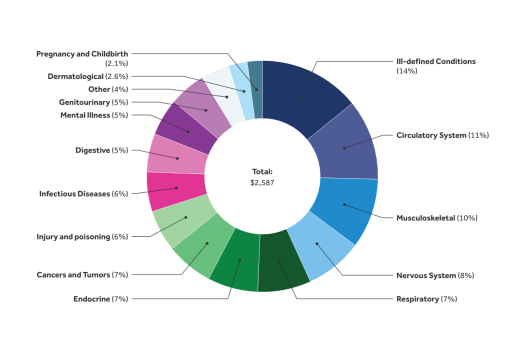 Spending on disease treatment